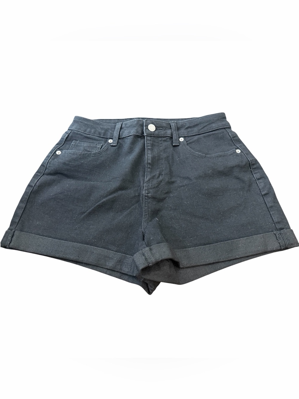 Women’s New No Boundaries Black High waisted Jean shorts black
